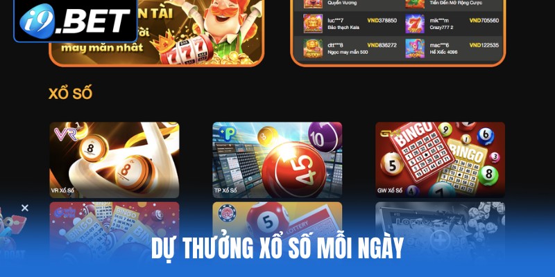 Dự thưởng xổ số mỗi ngày