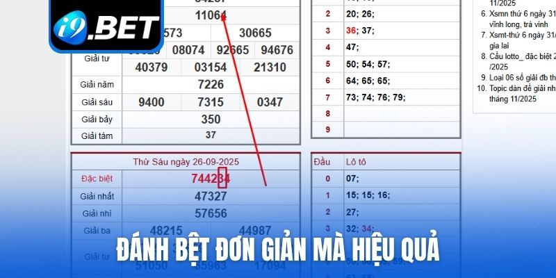 Đánh bệt đơn giản mà hiệu quả