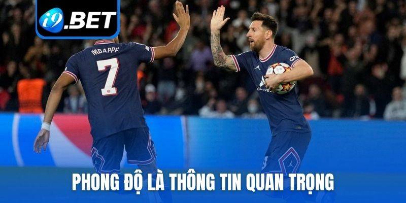 Phong độ là thông tin quan trọng