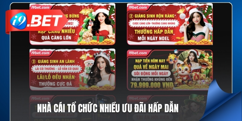 Nhà cái tổ chức nhiều ưu đãi hấp dẫn
