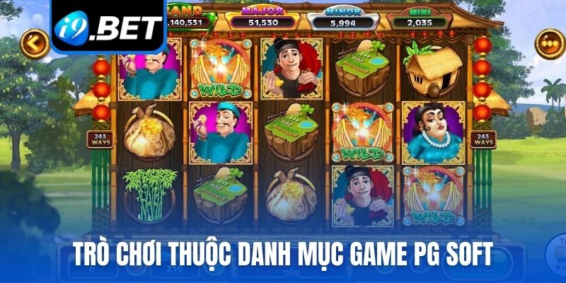 Trò chơi thuộc danh mục game PG Soft